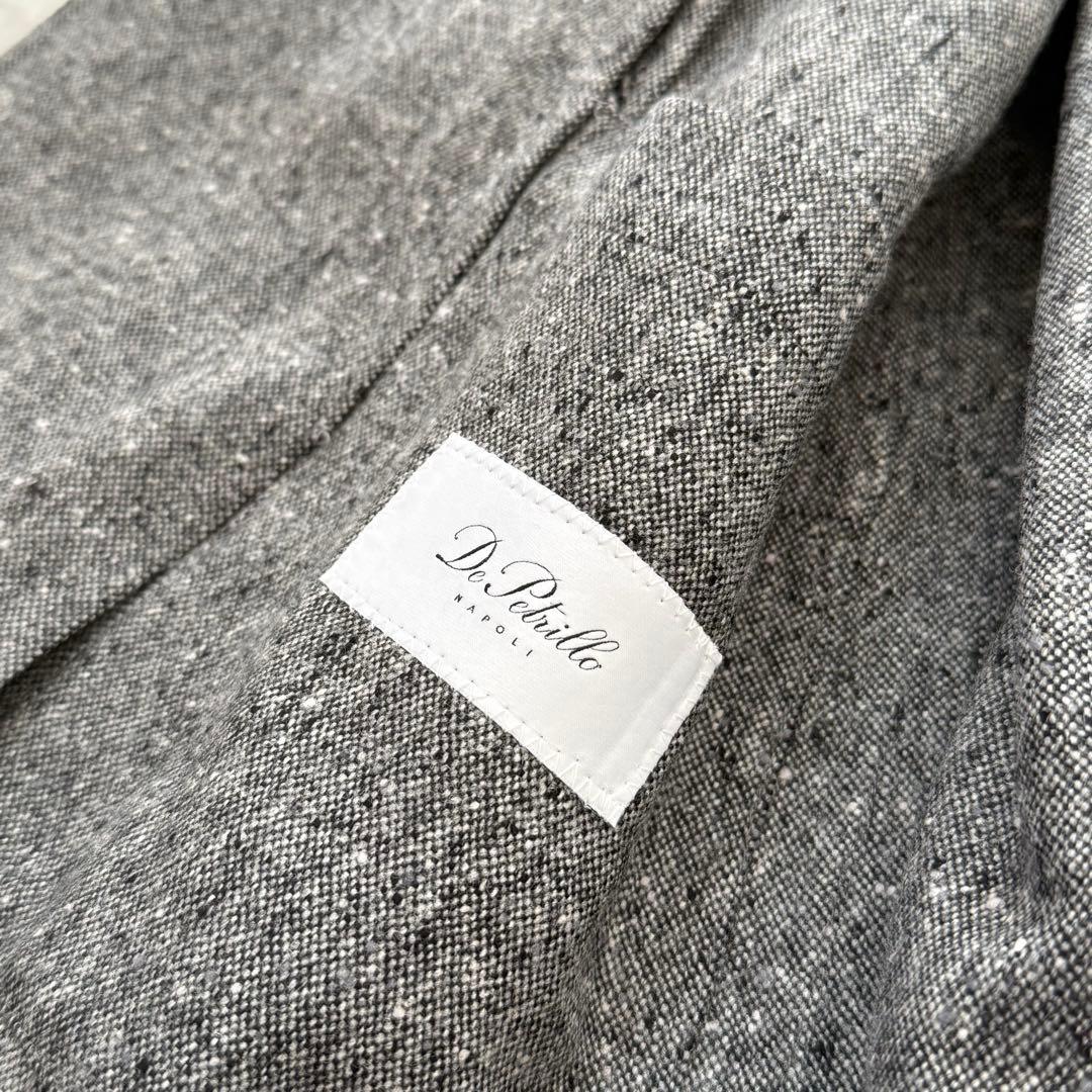 De Petrillo グレー ビジネススーツ　サイズ46