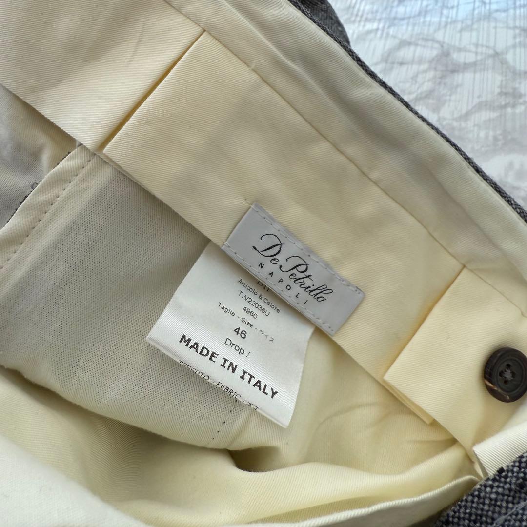 De Petrillo グレー ビジネススーツ　サイズ46