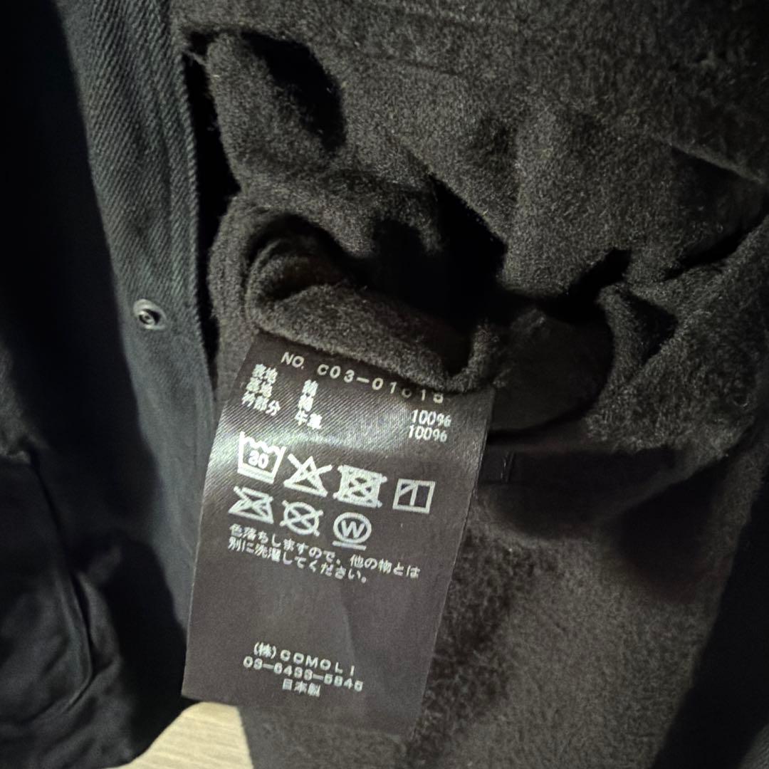 SIZE 3 COMOLI デニムレザーワークジャケット 25AW