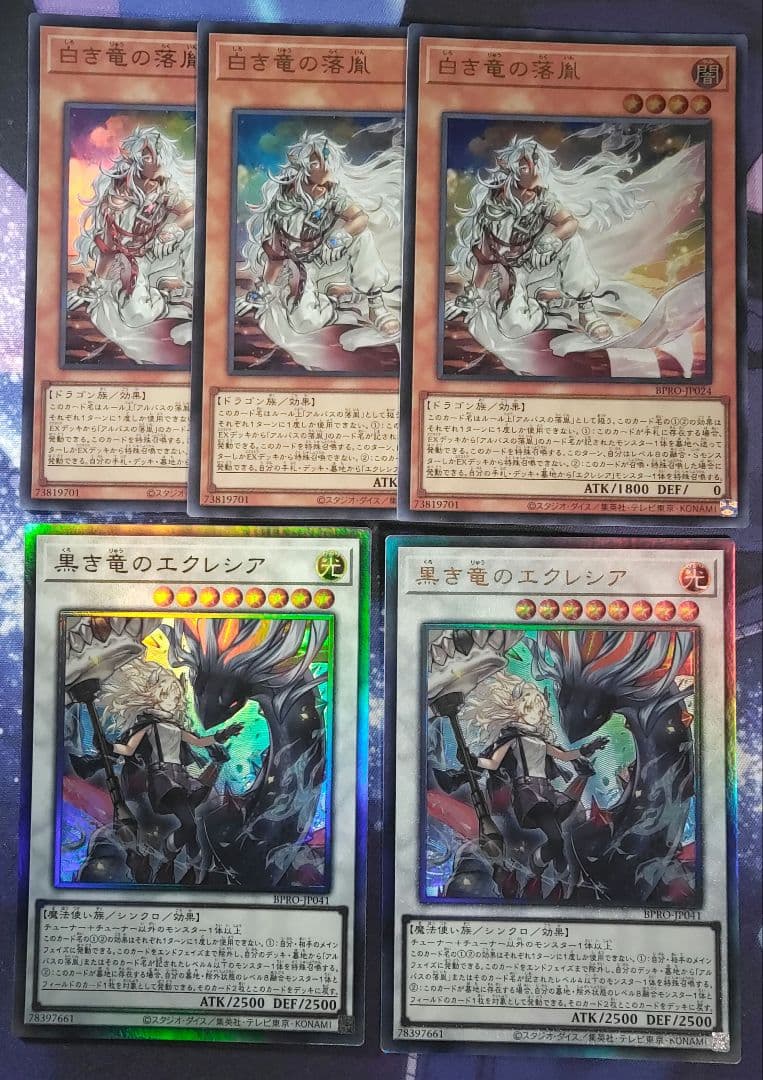 白き竜の落胤、黒き竜のエクレシア