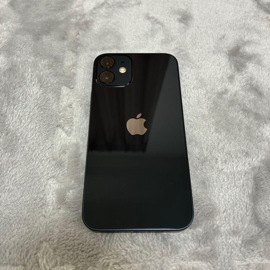 まつ様【超美品・箱/付属品完備】iPhone 12 mini ブラック 64GB