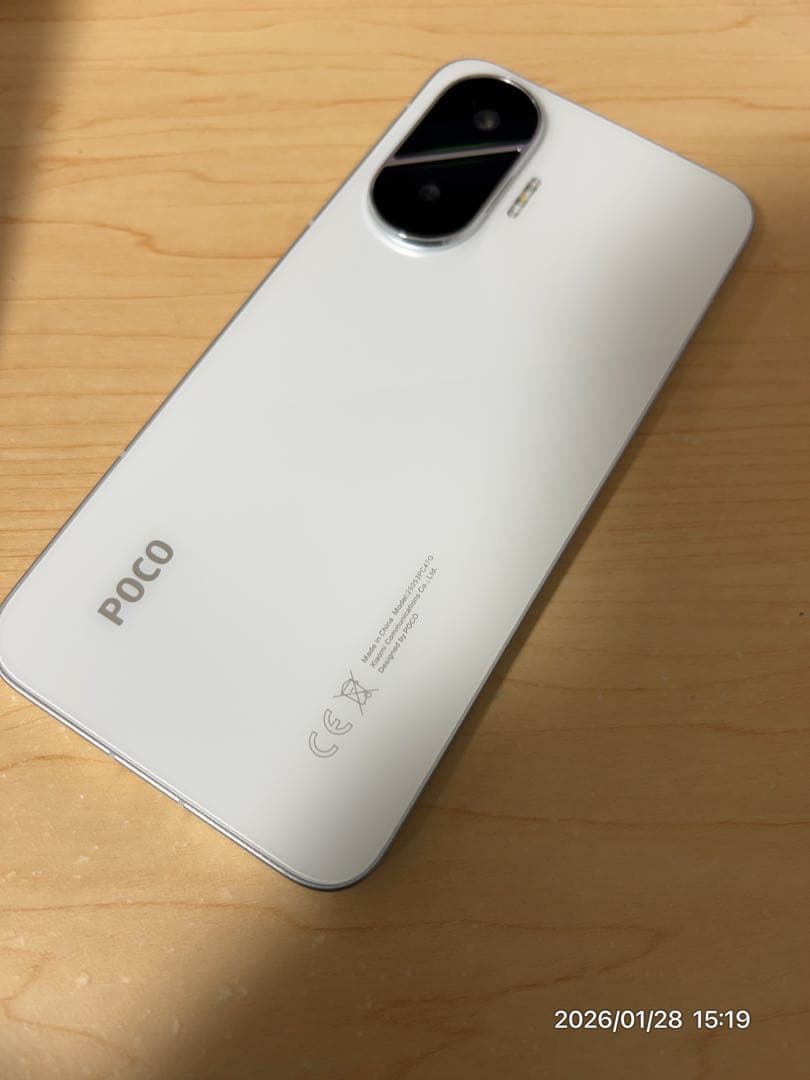POCO F7 本体 ホワイト 512GB