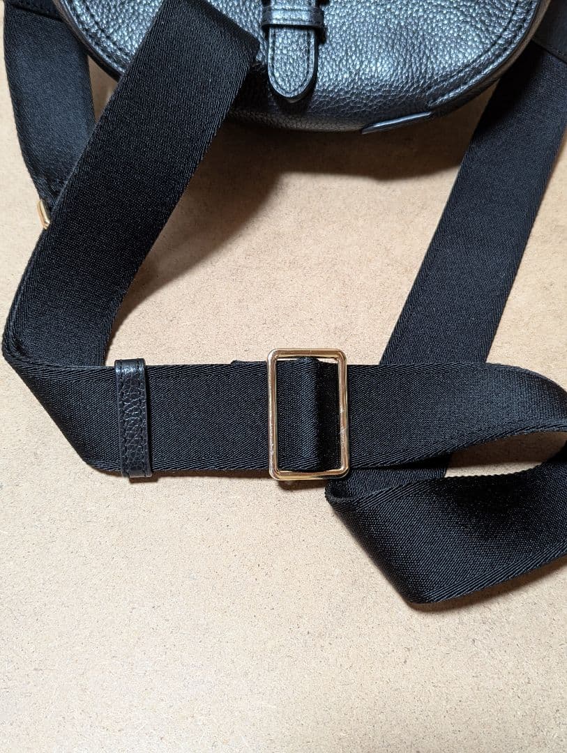 【FURLA】良品☆ウラニアショルダーバッグブラック レザー☆シンプル