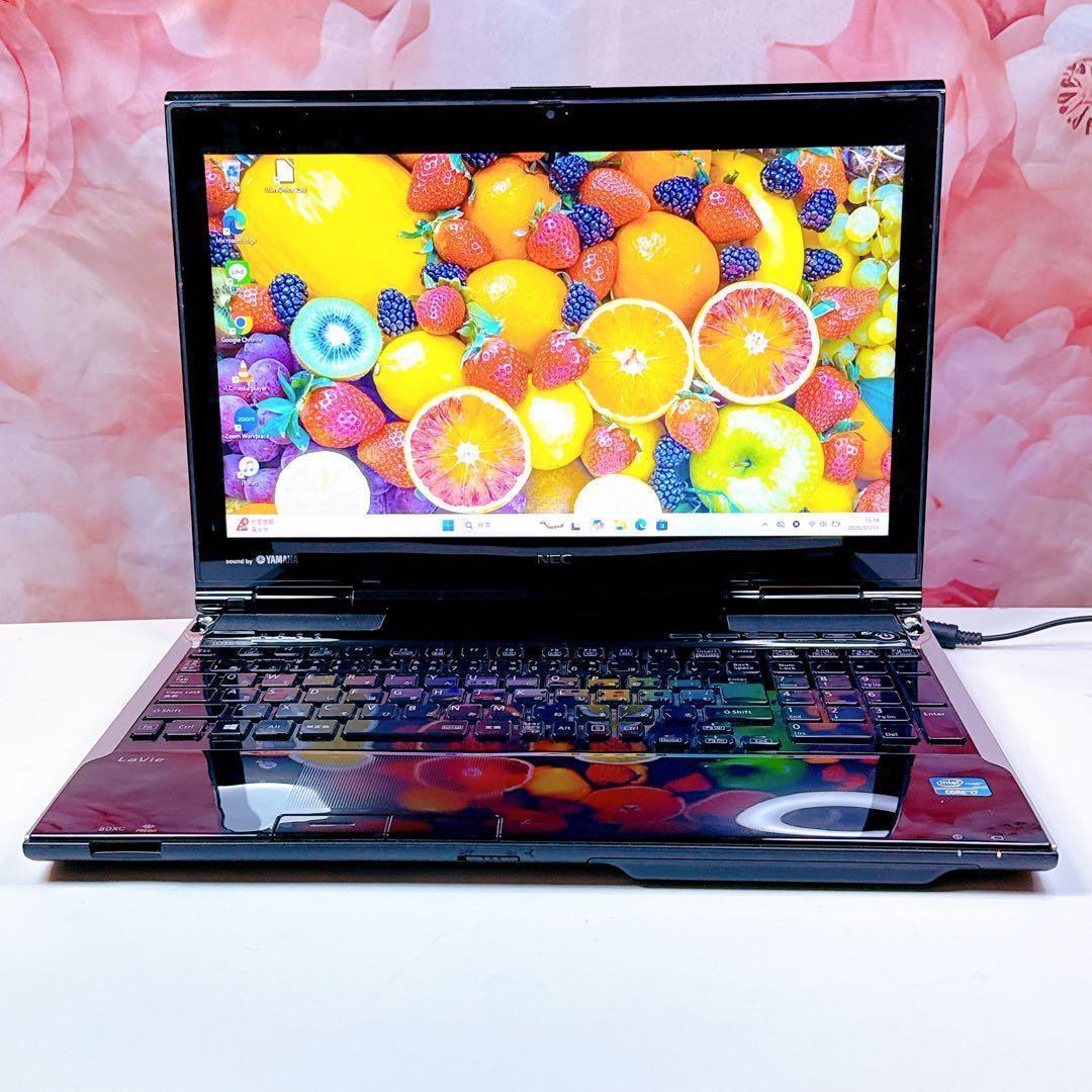 新品SSD＆i7搭載で爆速❤️windows11ノートパソコン カメラオフィス