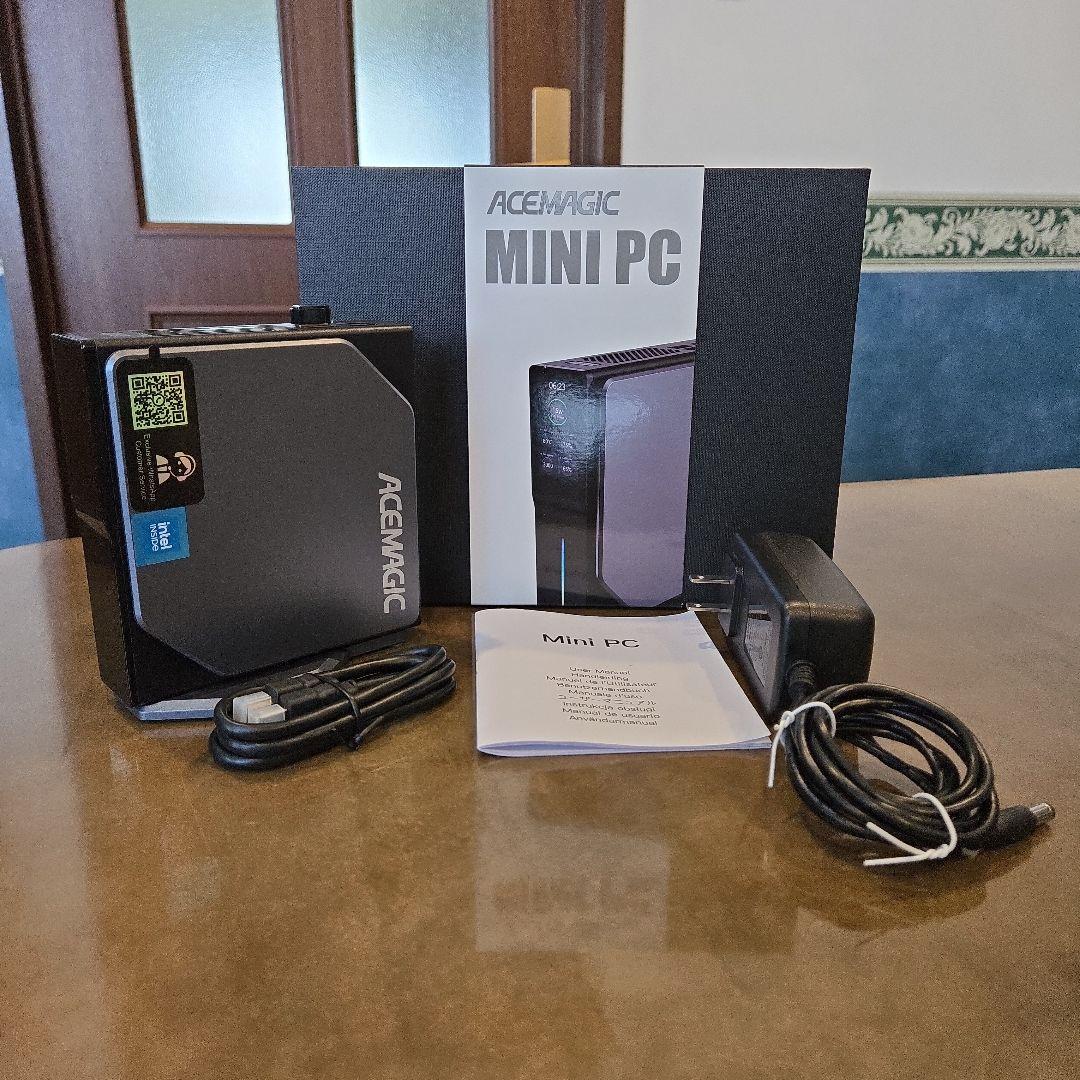 ACEMAGIC ミニpc 【LCDスクリーン付き】