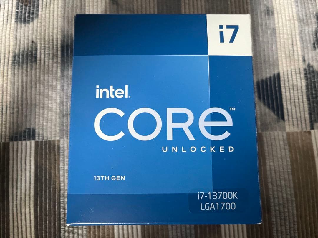 CPU corei7-13700k