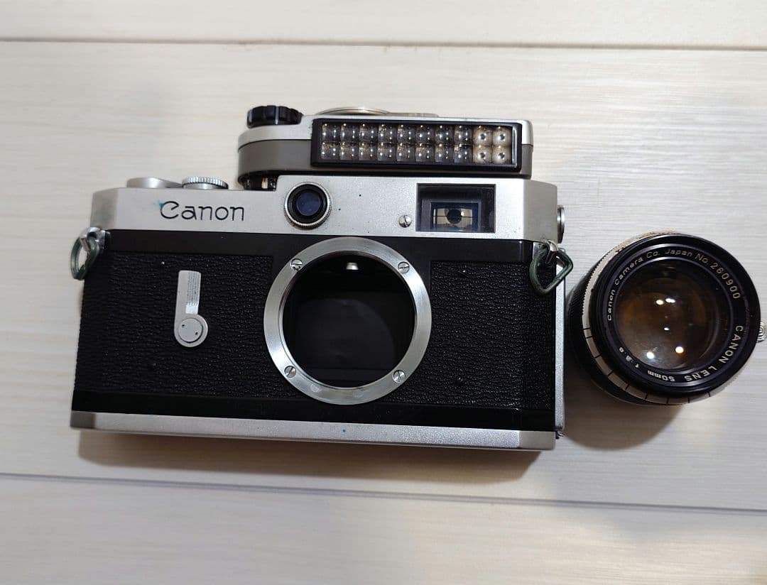 Canon P 中古レンジファインダーフィルムカメラ レンズ付き