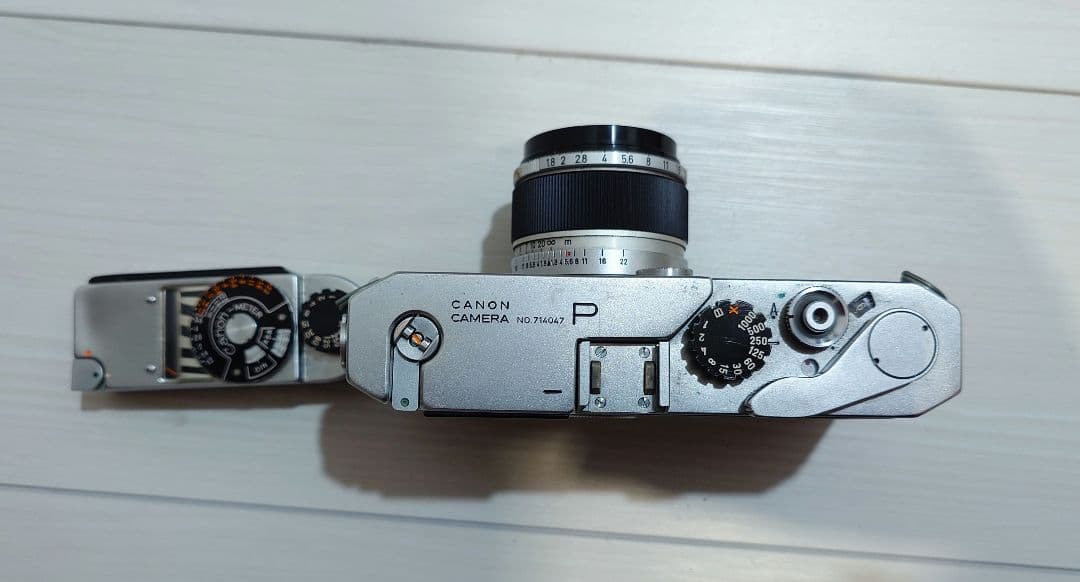 Canon P 中古レンジファインダーフィルムカメラ レンズ付き
