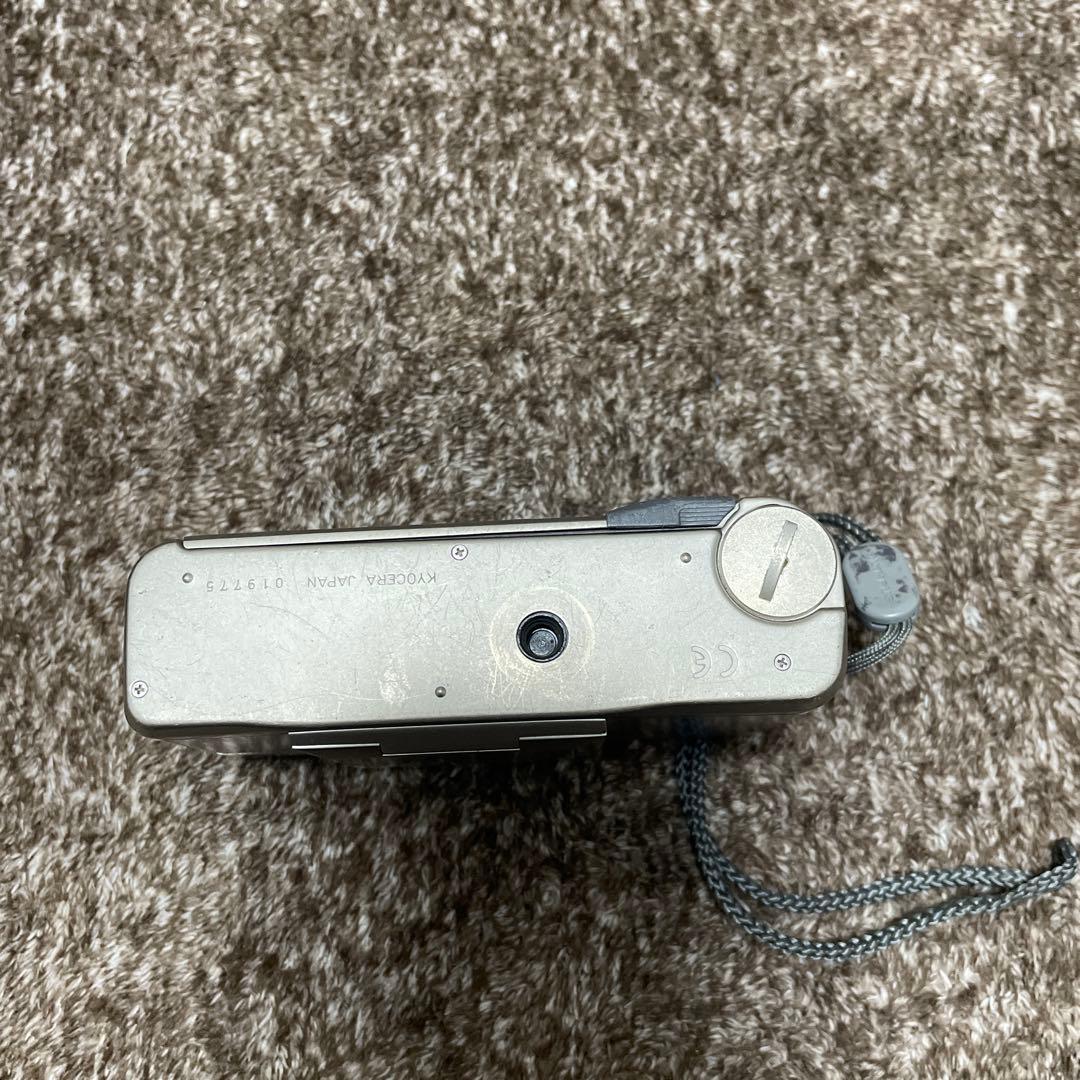 CONTAX T VS III シルバー　ゴム部分ベタつきあり