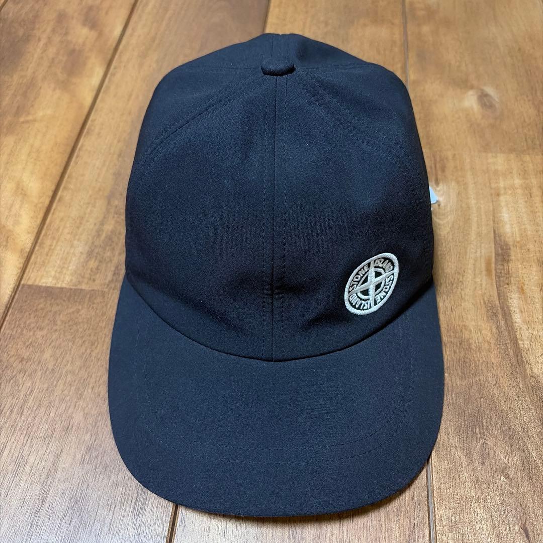 ストーンアイランドS.Iキャップ/L/BLK/メンズ 741599227