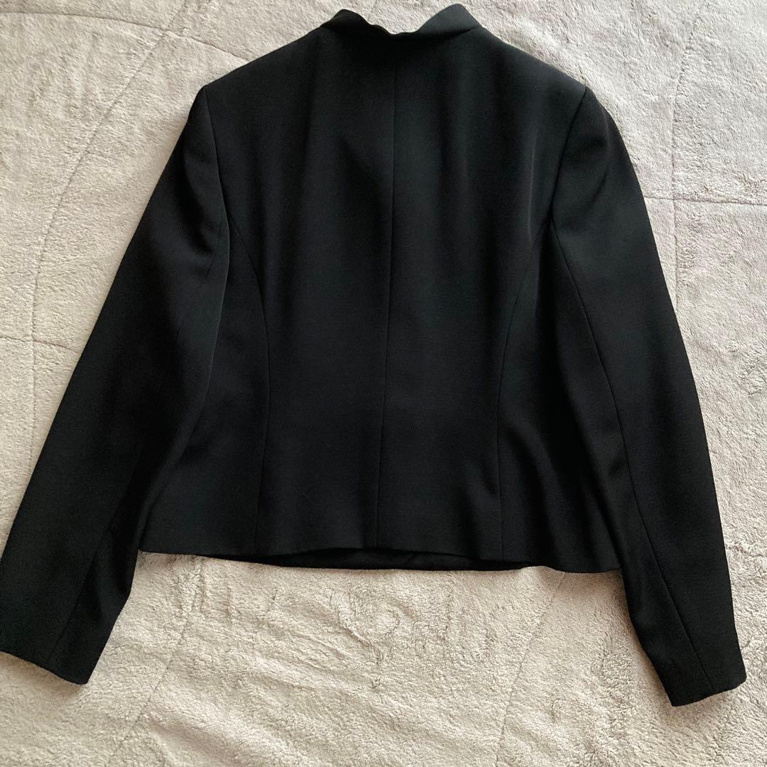 極美品・高級　アクアスキュータム ブラックフォーマル　ワンピースセットアップ