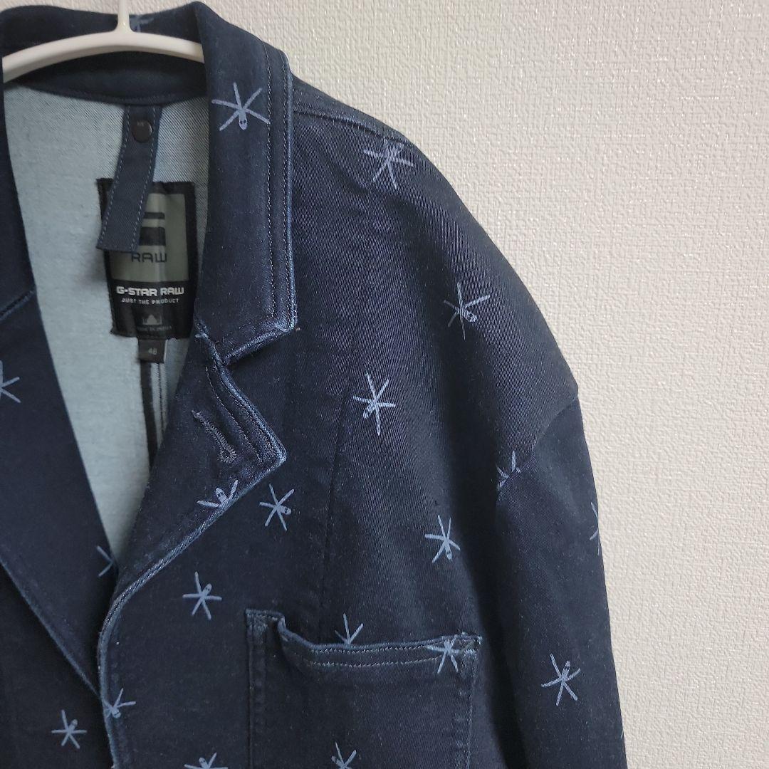 G-STAR RAW ネイビー テーラードジャケット 48