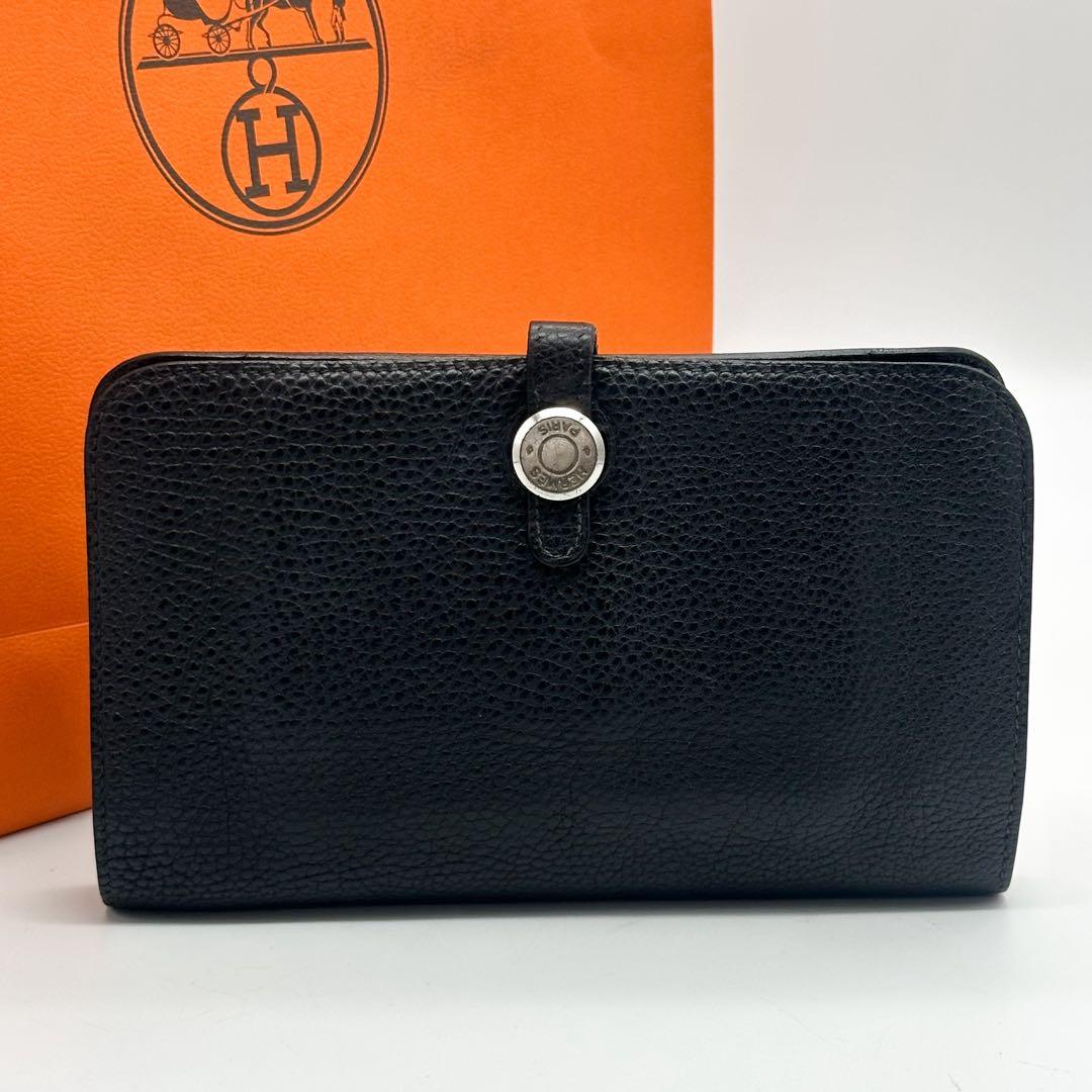 エルメス ドゴン GM 二つ折り 長財布 小銭入れ