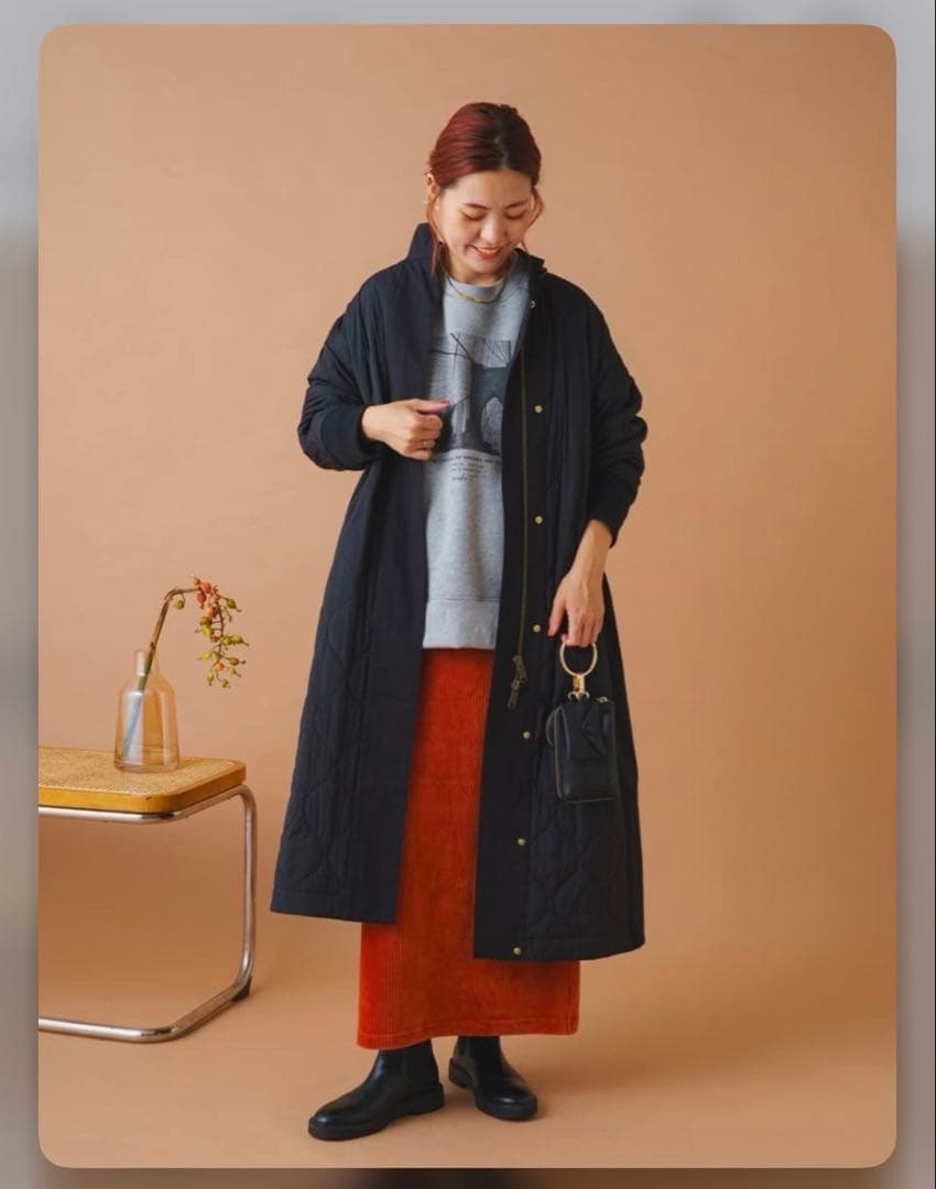 ＊ pual ce cin ＊ 異素材MIXモッズコート