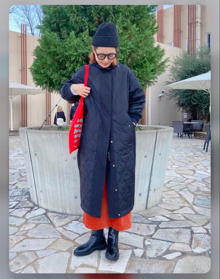 ＊ pual ce cin ＊ 異素材MIXモッズコート