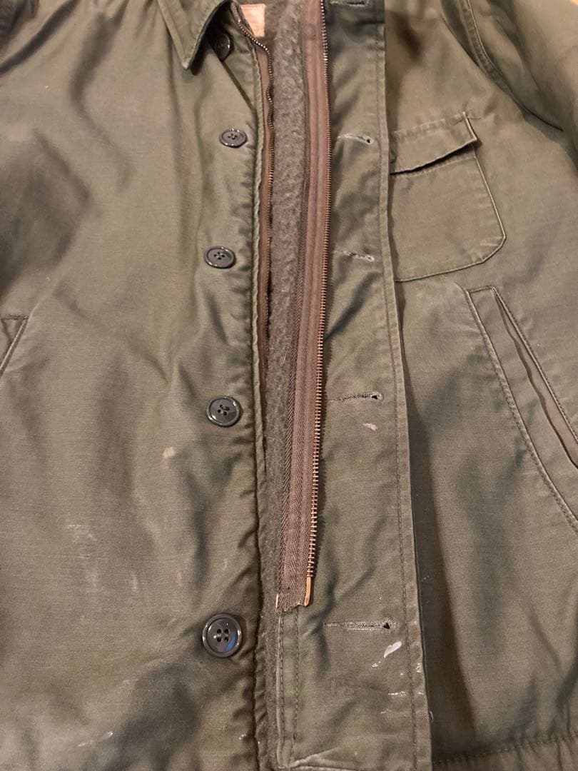 69s ビンテージ A-2デッキジャケット U.S.N 極上ステンシル