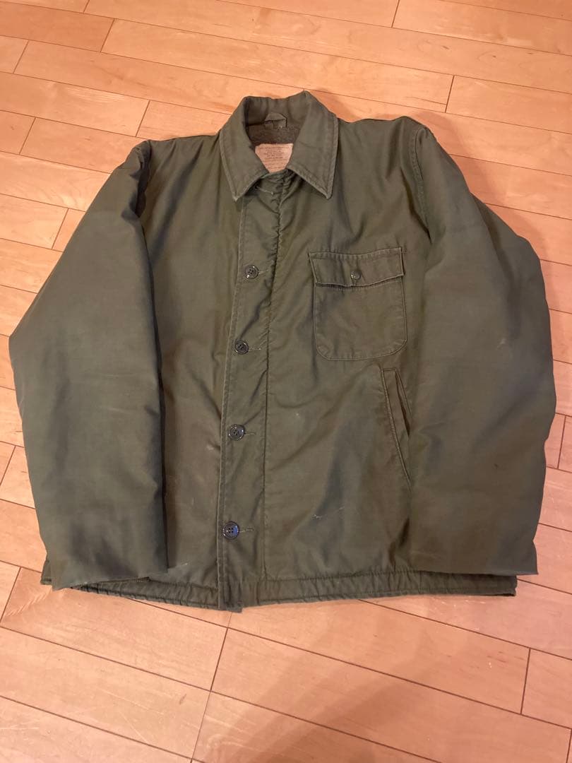 69s ビンテージ A-2デッキジャケット U.S.N 極上ステンシル