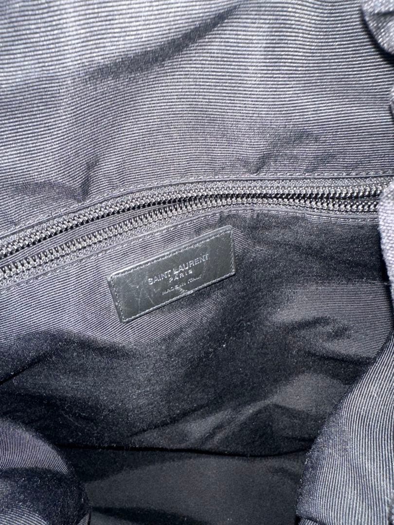 冒険野郎SAINT LAURENTリュック クロコ型押し