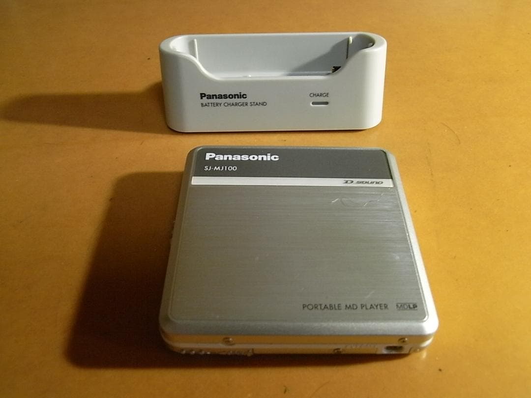 【動作確認済・充電池新品】パナソニック ポータブルMD　SJ-MJ100