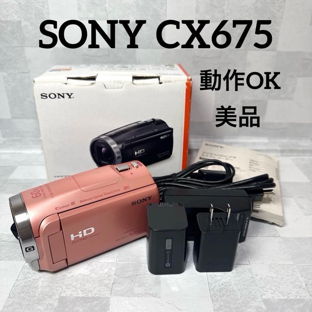T009 SONY ソニー Handycam ハンディカム HDR CX675