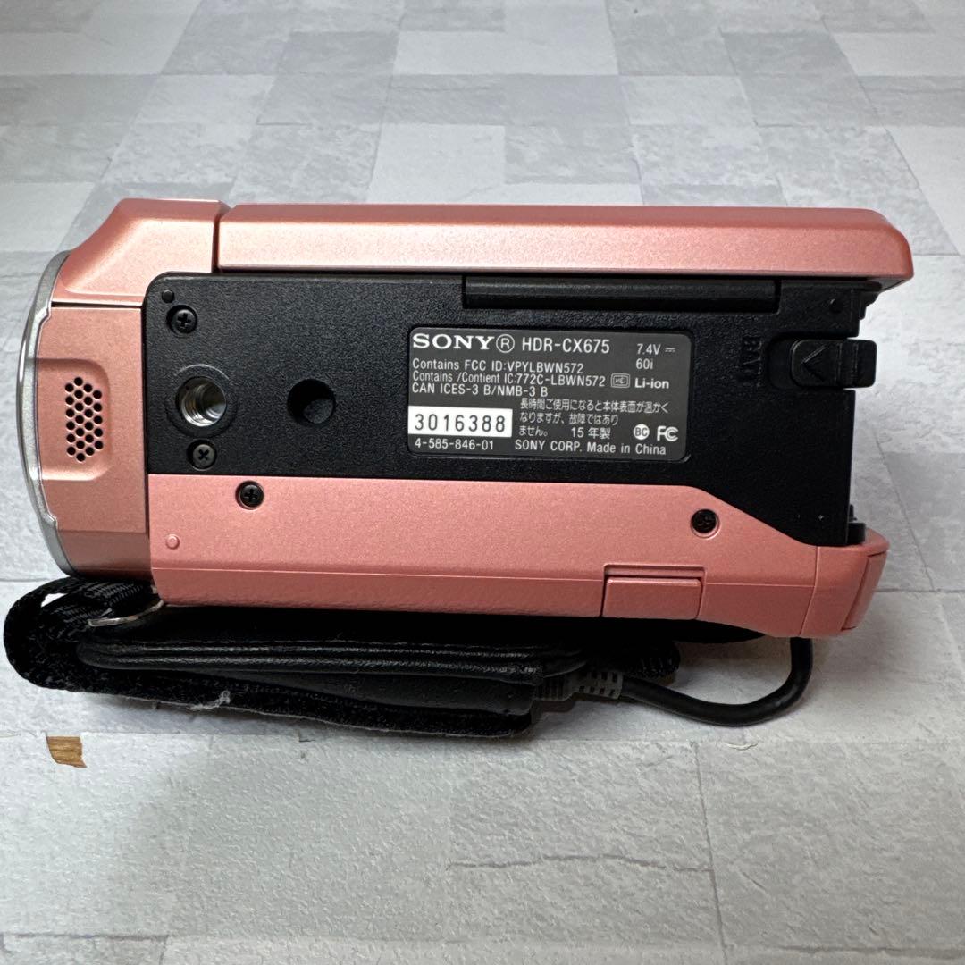 T009 SONY ソニー Handycam ハンディカム HDR CX675