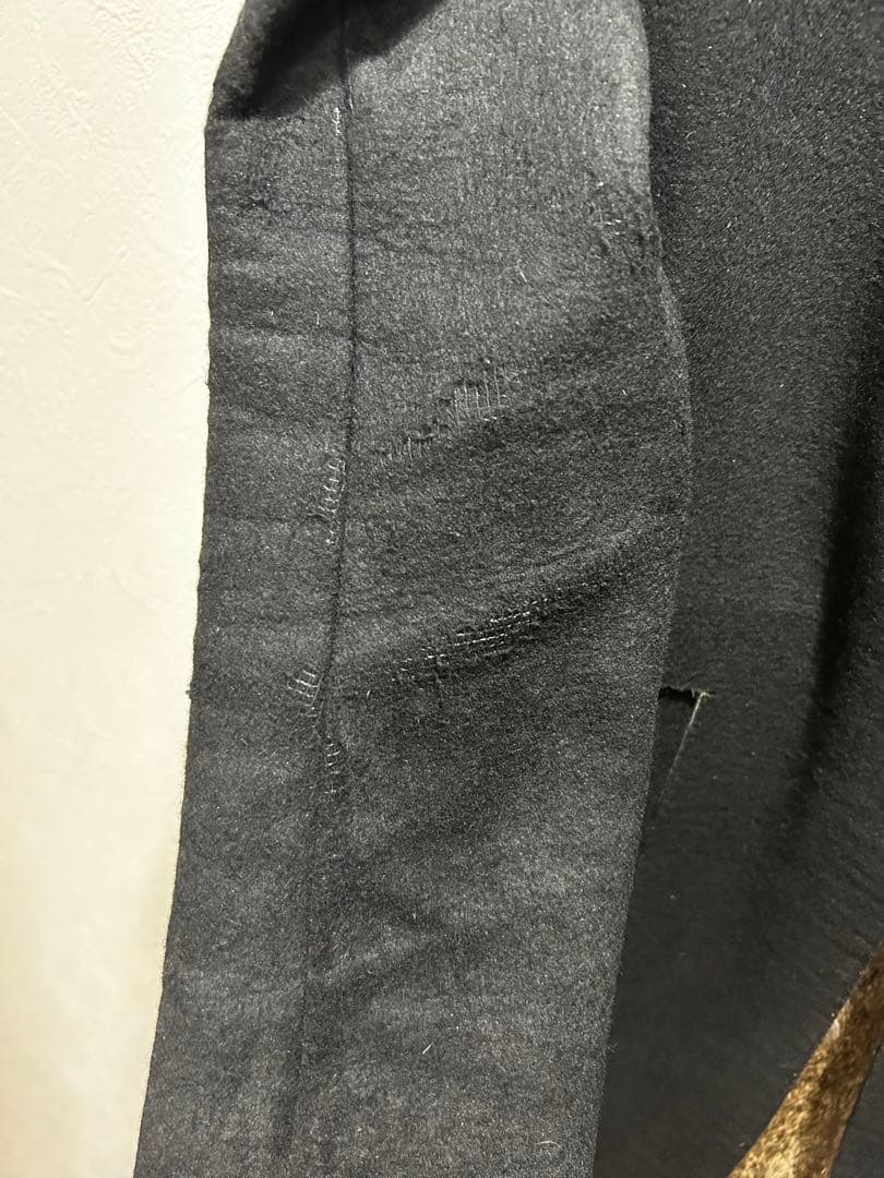 undercover ラビットファー　コート