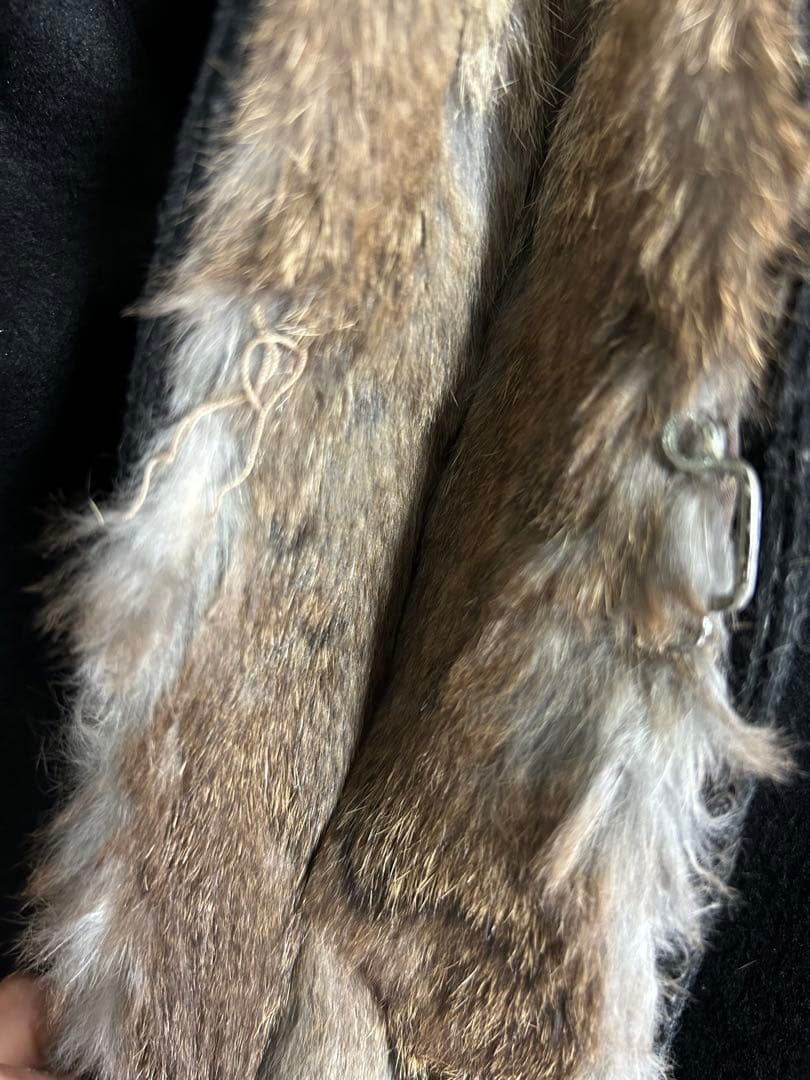 undercover ラビットファー　コート