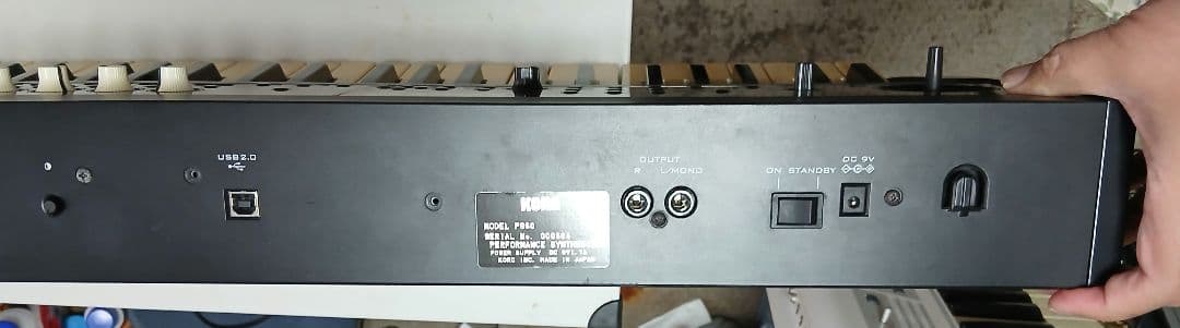 KORG PS60　シンセサイザー　61鍵　純正電源、ペダル、取説付属