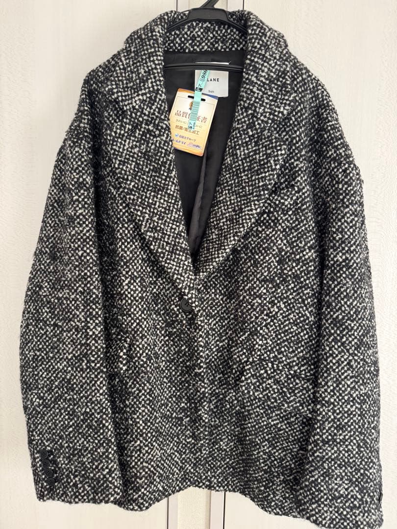 Suzu Hirose×CLANE MIX COLOR OVER COAT