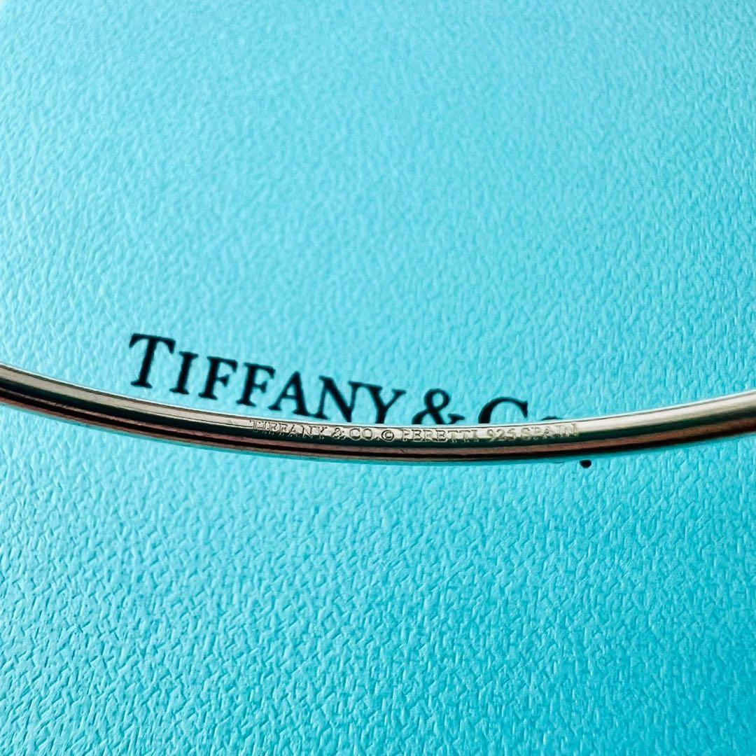 Tiffany　ティファニー　バングル　ダブルティアドロップ　ティアドロップ