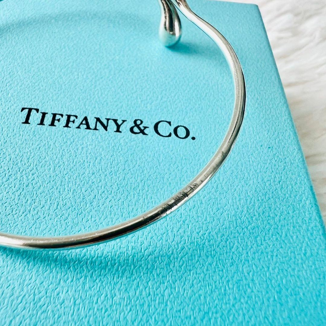 Tiffany　ティファニー　バングル　ダブルティアドロップ　ティアドロップ