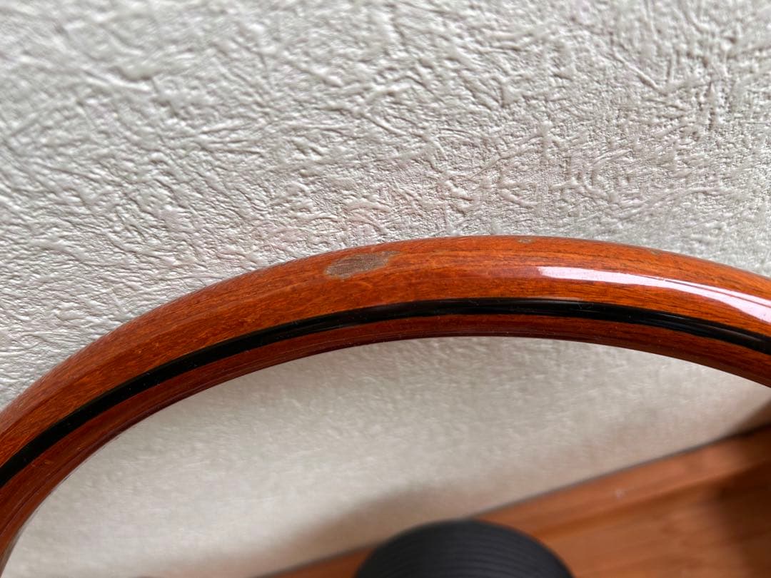 ND TOKYO ナルディ ウッドステアリング ホーンボタン付き ハンドル