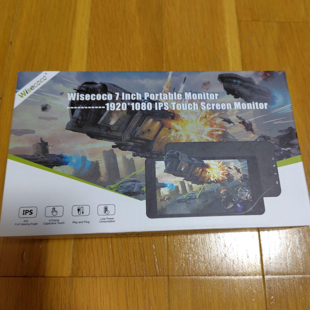 Wisecoco 7インチ ポータブルモニター 1920x1080