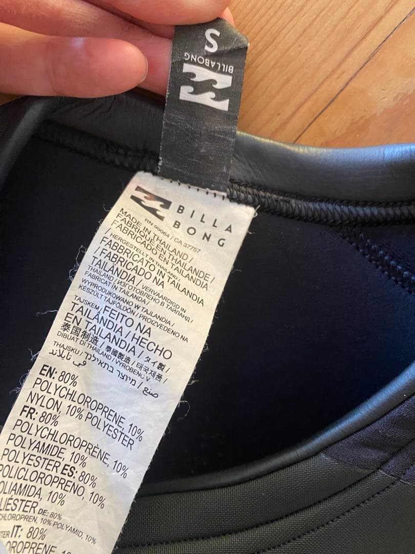 BILLABONG ロングジョンウェットスーツ Sサイズ