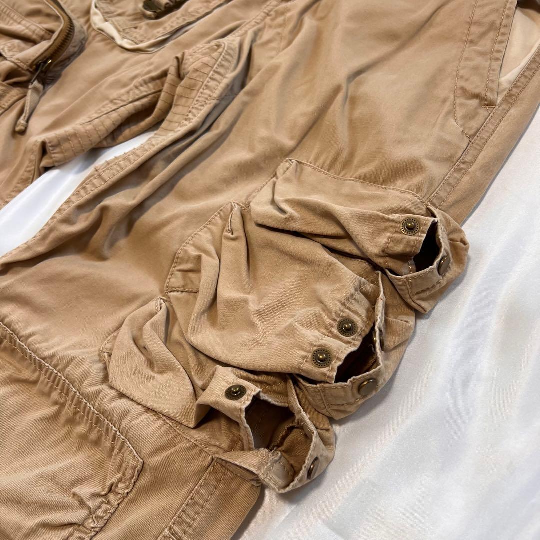 ラルフローレン マルチポケット カーゴパンツ ベージュ Y2K