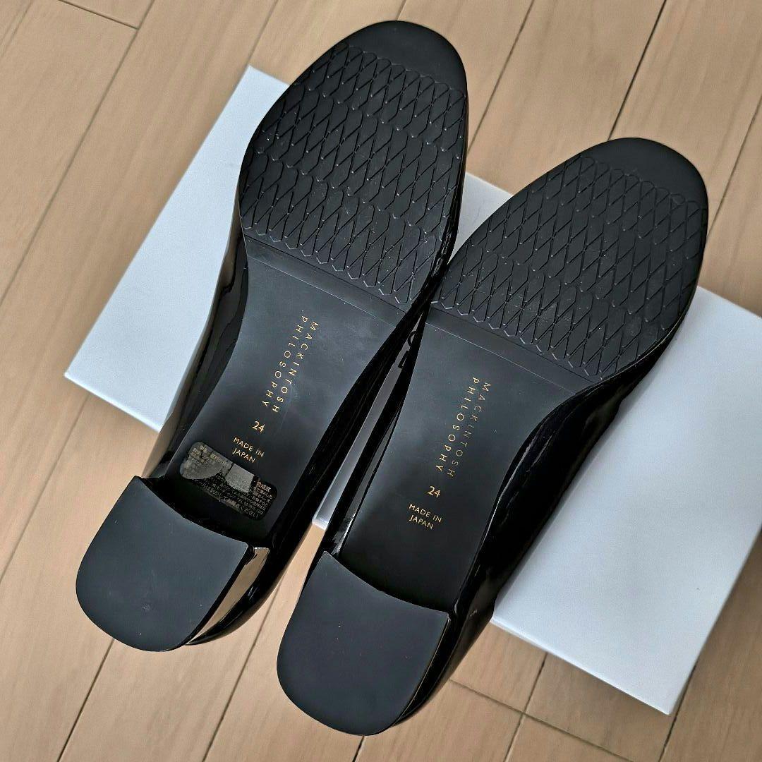 新品！マッキントッシュ フィロソフィー　タッセルモチーフオールウェザーパンプス