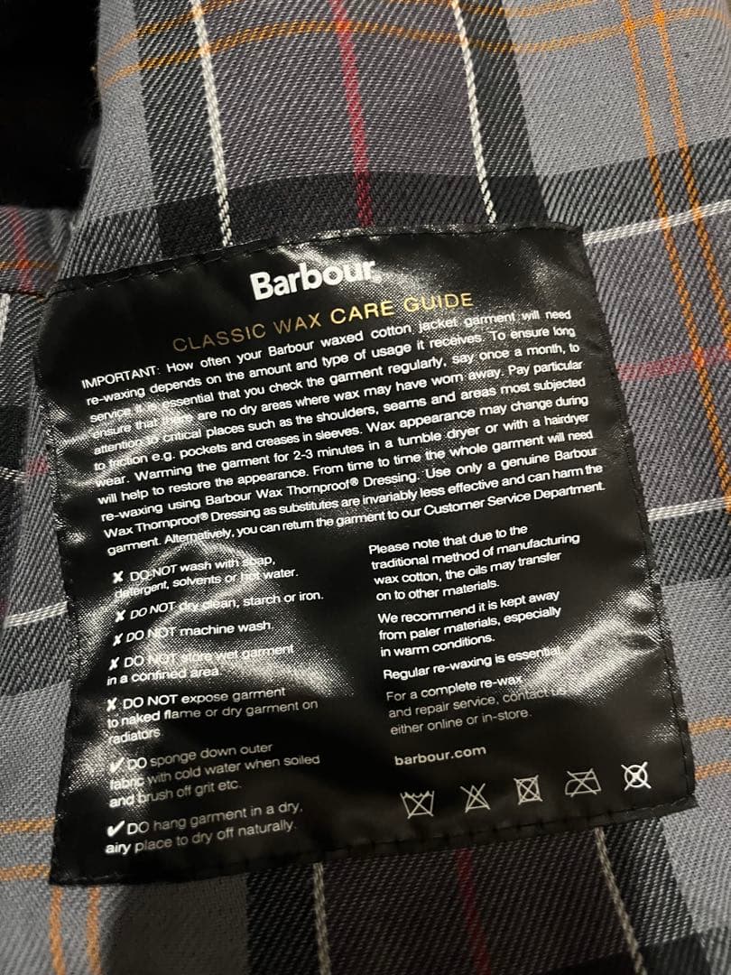 ジャケット・アウター Barbour TRANSPORT 36 waxed cotton black