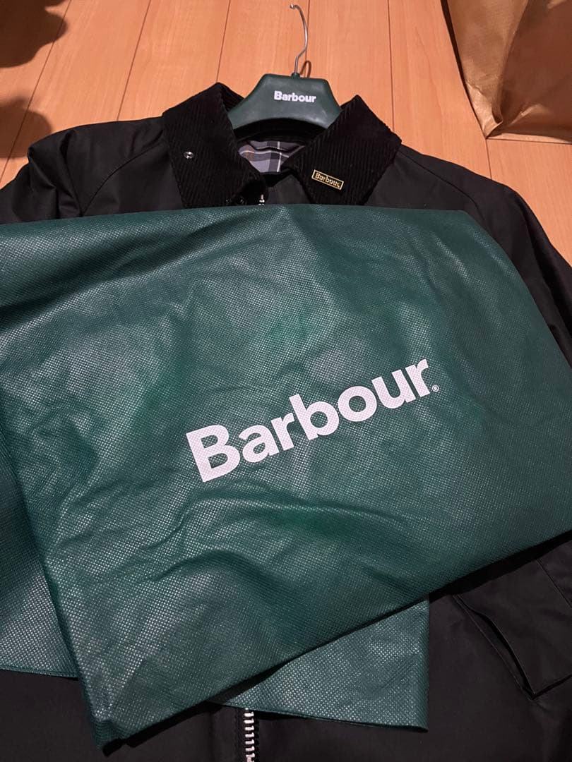 ジャケット・アウター Barbour TRANSPORT 36 waxed cotton black