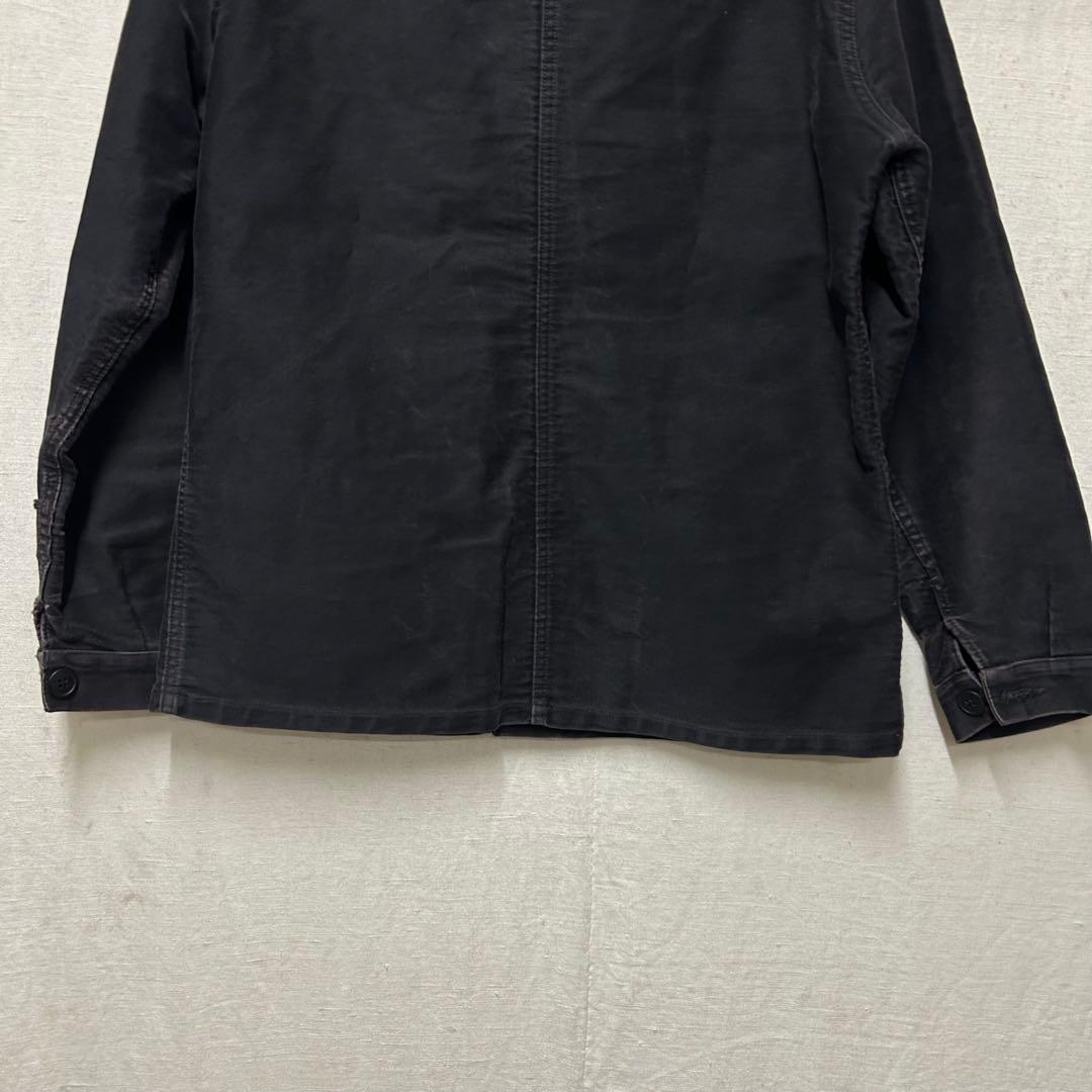 Dubure & Deverchere ブラックモールスキンジャケット