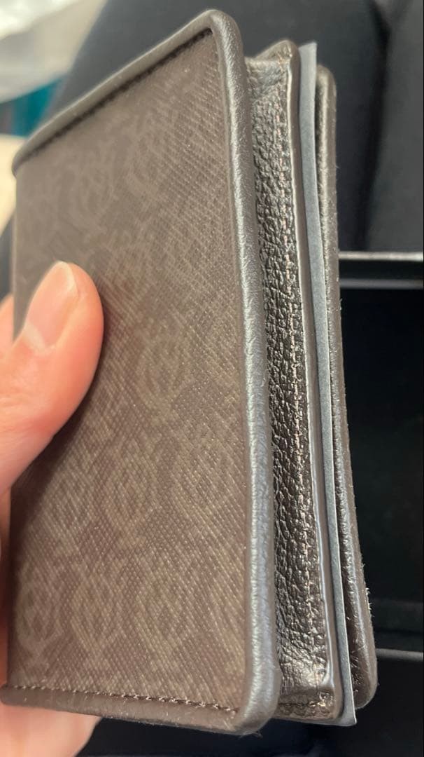 新品未使用　dunhill ダークブラウン 名刺入れ　ダンヒルカード入り