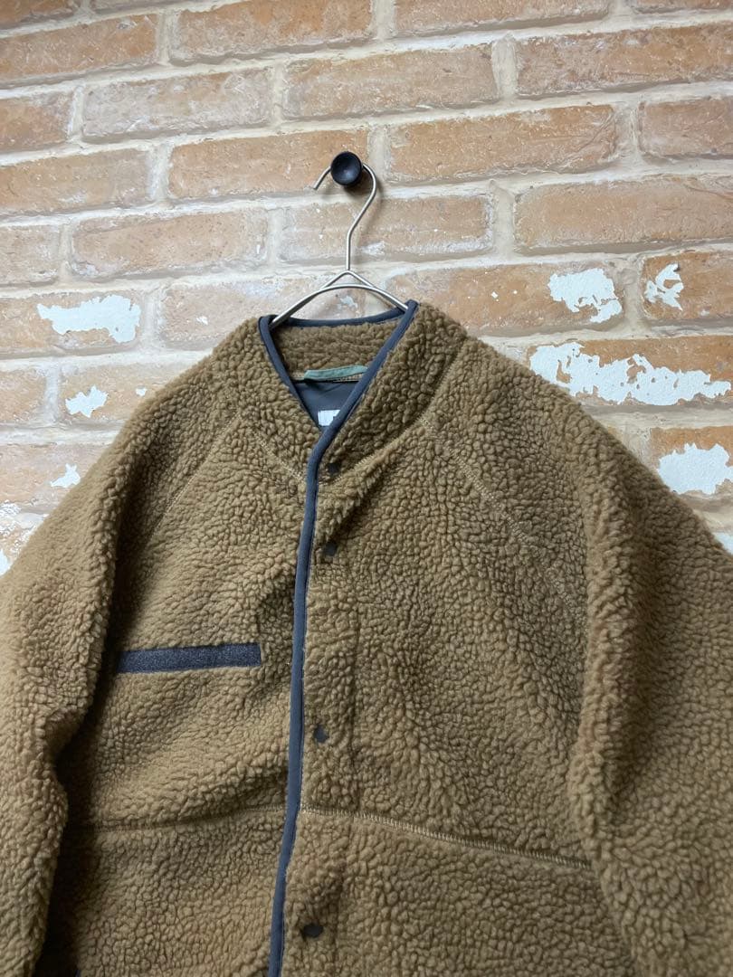 00s ミリタリージャケット　ライナー付き　ショートモッズコート　カーキ　古着