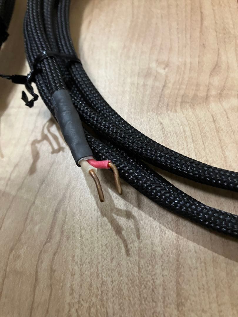 単線スピーカーケーブル　3M ペア アコースティックリバイブ好きな方など