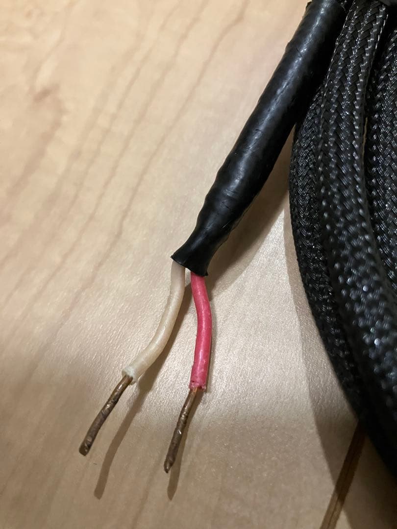 単線スピーカーケーブル　3M ペア アコースティックリバイブ好きな方など