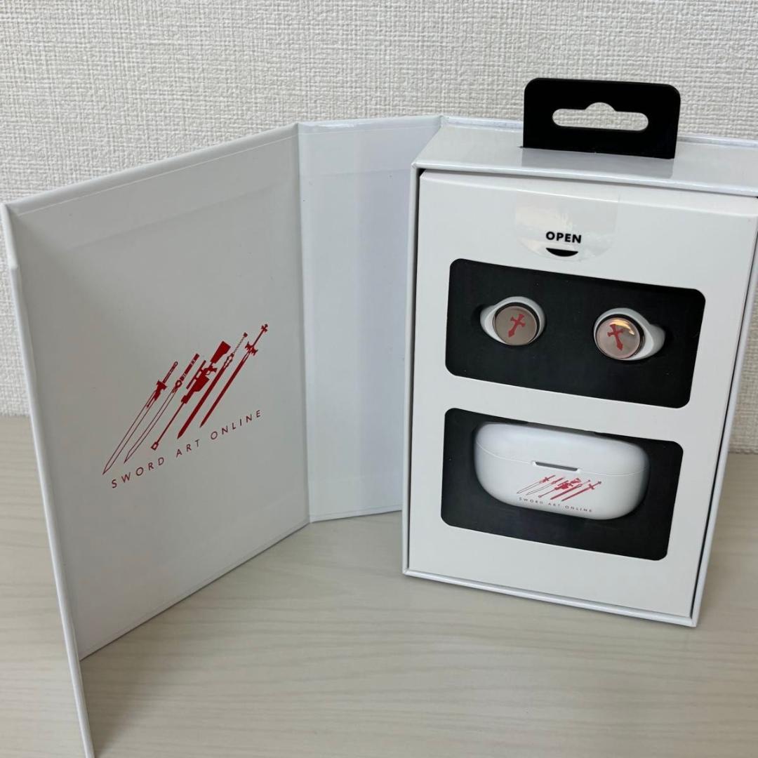 ソードアート・オンライン イヤホン ホワイト ワイヤレス アニメ コラボ