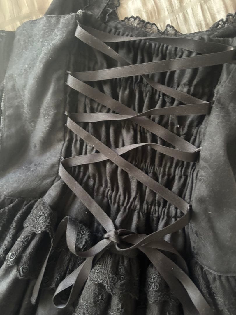 Innocent World ブラックゴスロリドレス