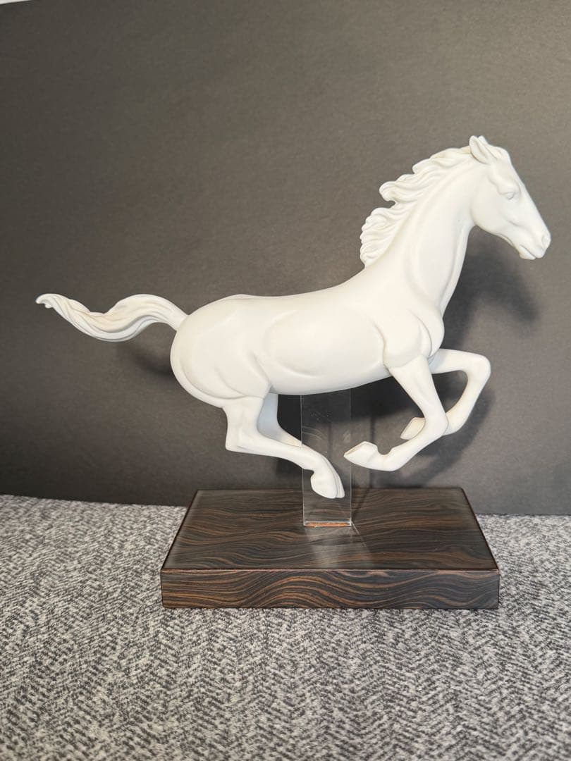 リヤドロ　馬　箱付き　ギャロップ　干支　ウマ　フィギュリン