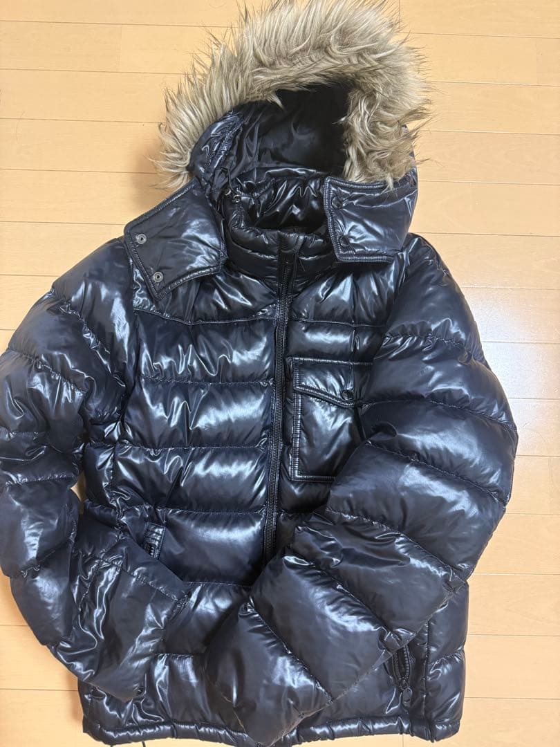 UNIQLO ファーダウン　黒