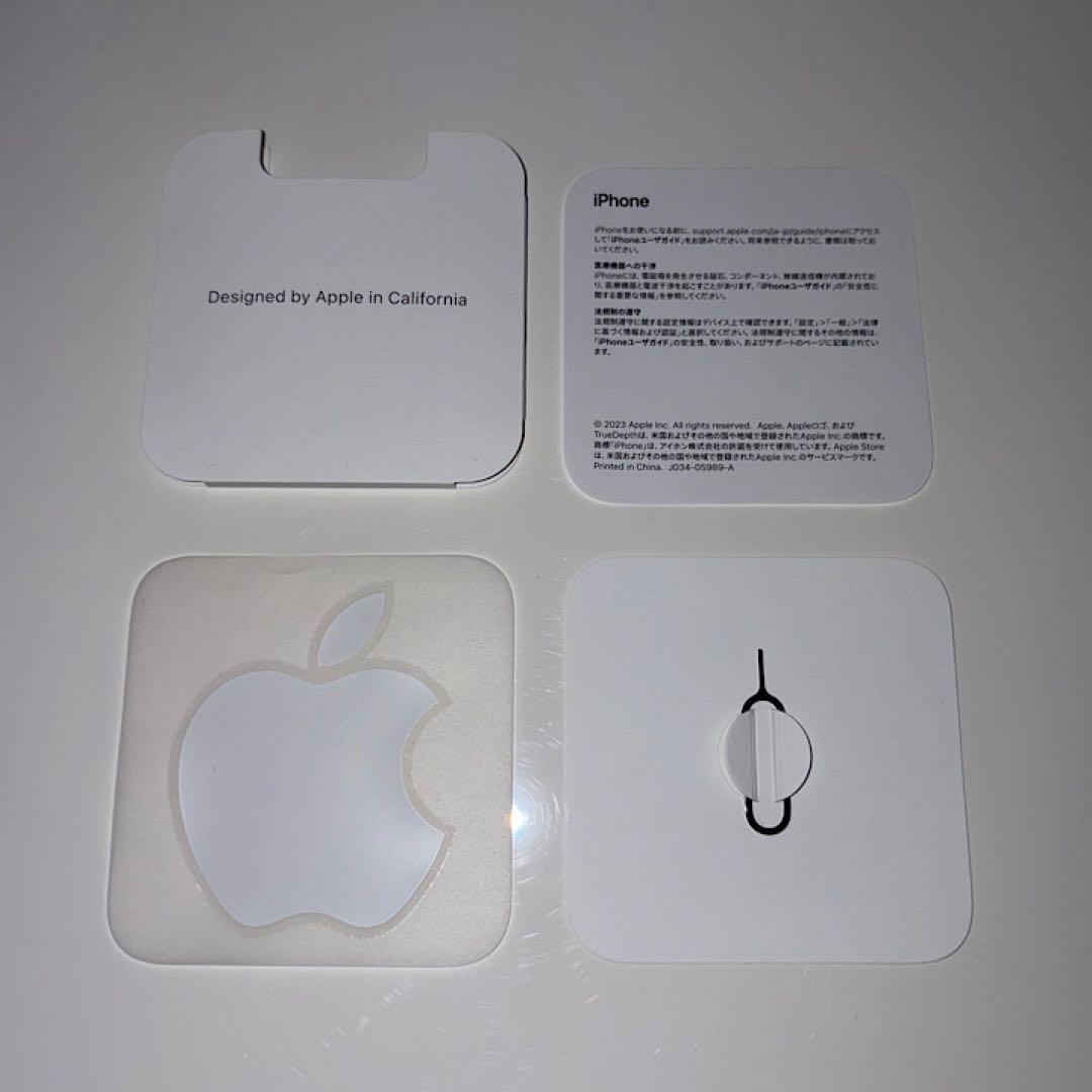 【美品】iPhone15Pro 128GB ブラックチタニウム