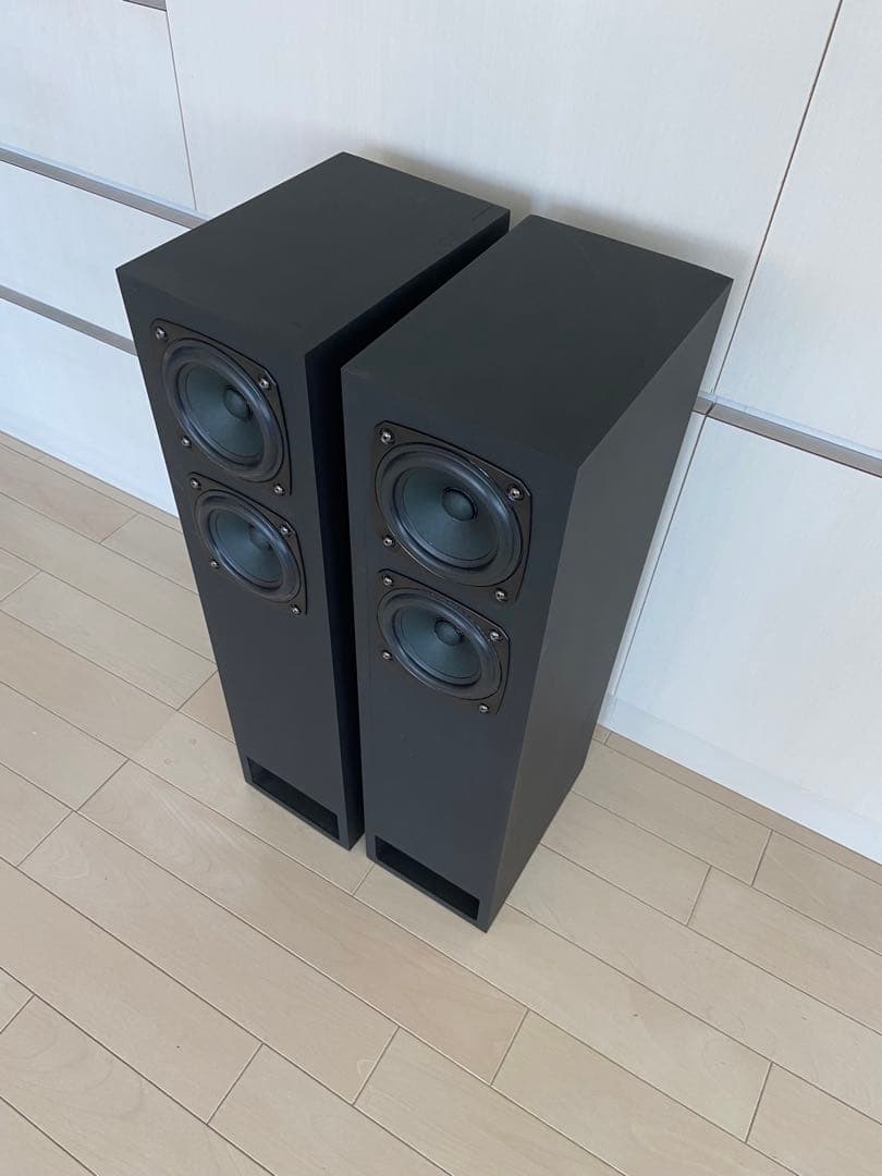 フォステクスフルレンジ2発使いバックロードホーン自作スピーカー