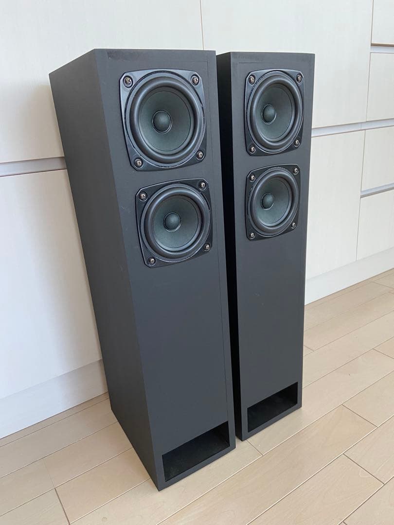 フォステクスフルレンジ2発使いバックロードホーン自作スピーカー